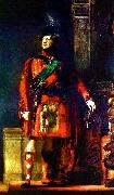 Sir David Wilkie Sir David Wilkie flattering portrait of the kilted King George IV for the Visit of King George IV to Scotland, with lighting chosen to tone down the b oil painting reproduction